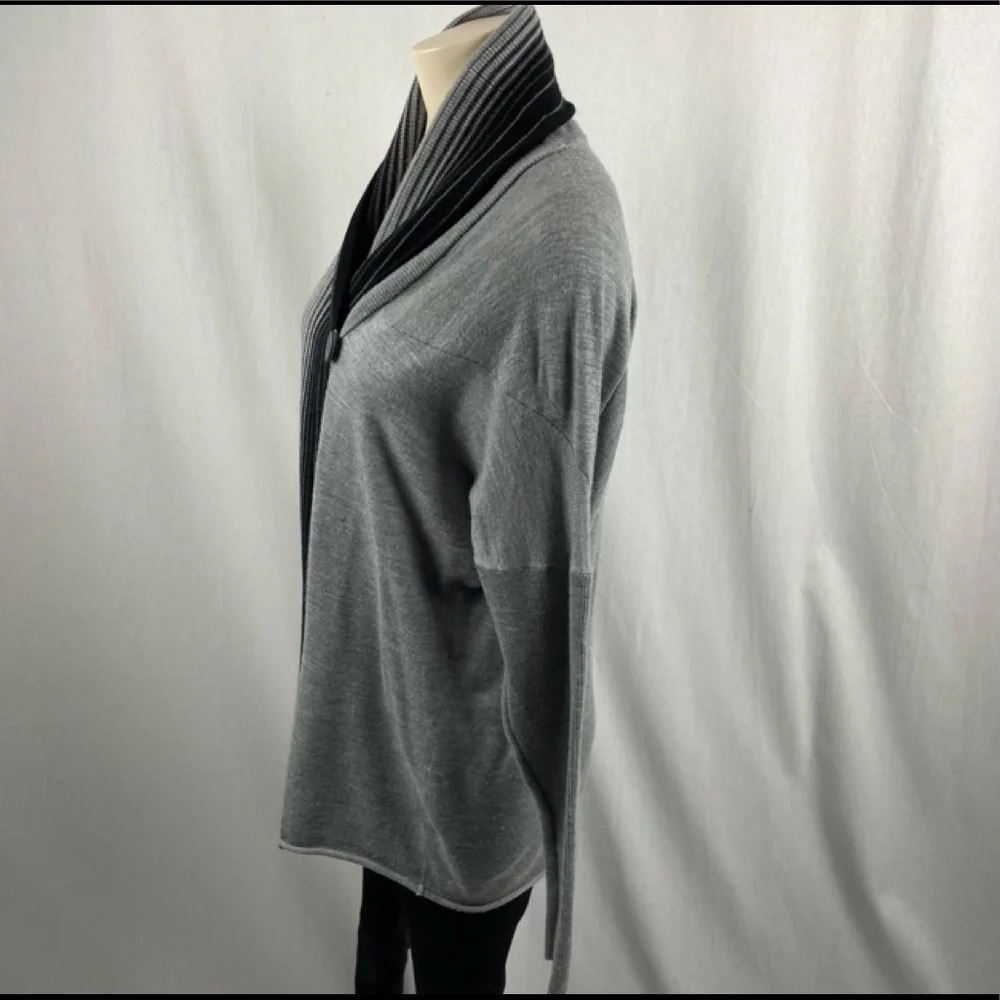 Icebreaker Athena Wrap merino cardigan M - Picture 5 of 11